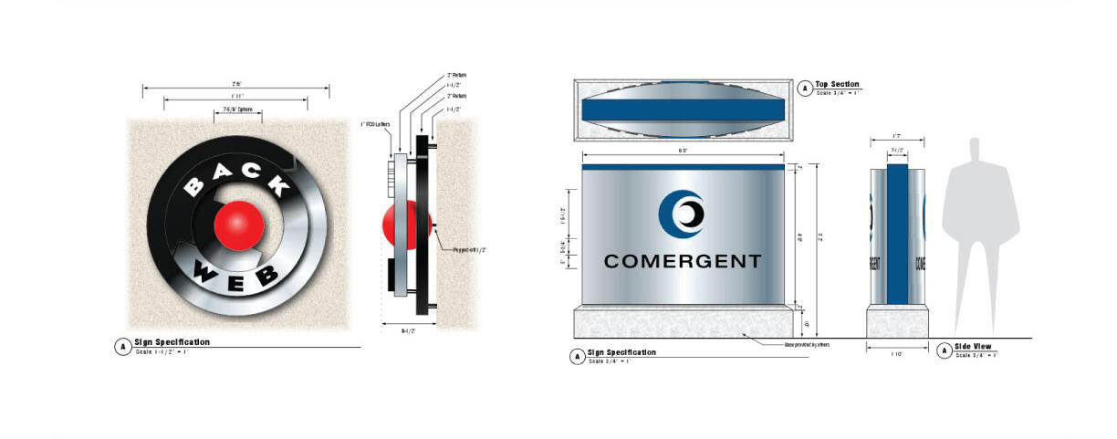 Wall Signs and Monument Signs
